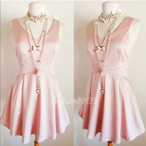 Pink Skater Dress
